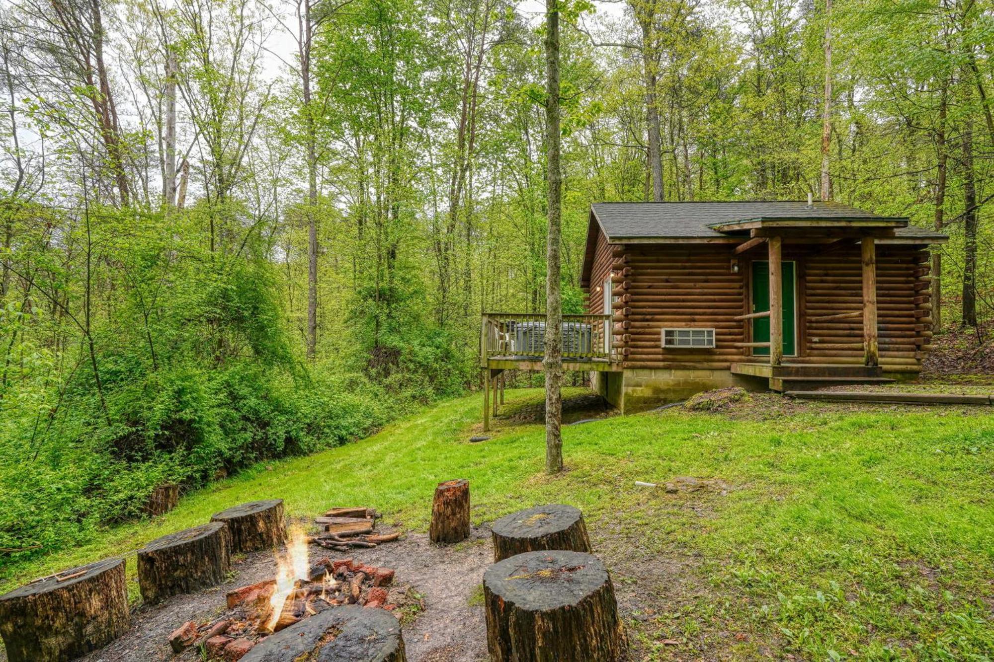 Blue Rose Cabins - Big Woody Cabin 로건 외부 사진
